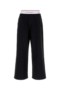 Dsquared Black Cotton Joggers