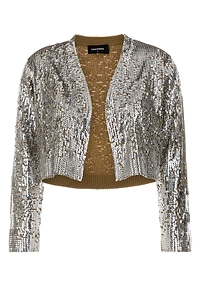 Dsquared Embellished Wool Cardigan