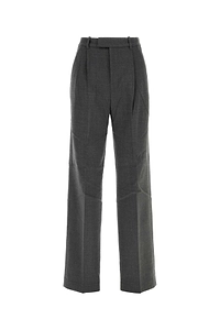 Self Portrait Dark Grey Twill Pant