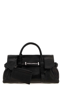 Dsquared Black Leather Handbag