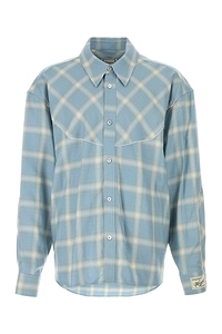 Wooyoungmi Embroidered Jersey Oversize Shirt