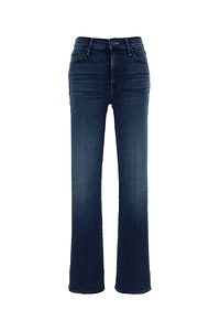 Mother Blue Denim The Kick It Jeans