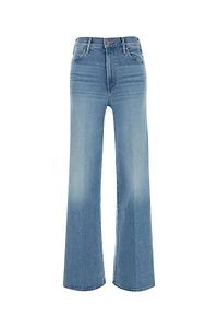 Mother Stretch Denim The Hustler Roller Sneak Jeans