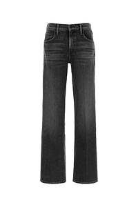 Mother Black Stretch Denim The Brookie Jeans