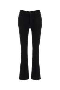Mother Black Denim The Weekender Jeans