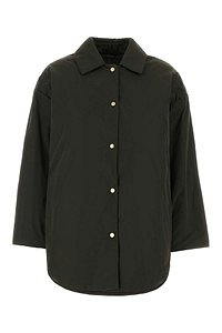 Mm The Cube Olive Green Polyester Carlotta Padded Jacket