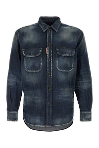 Dsquared Stretch Denim Shirt