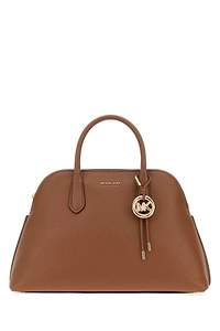 Michael By Michael Kors Brown Leather Freddie Shopping Bag