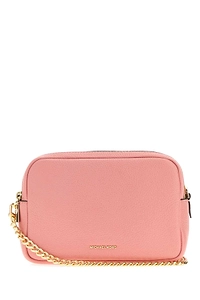 Michael By Michael Kors Pink Leather Medium Bryant Shoulder Bag