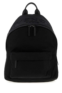 Givenchy Black Canvas Givenchy Cargo Backpack