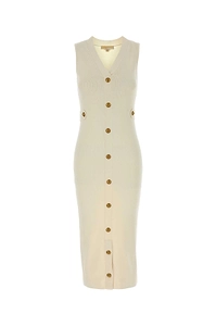 Michael By Michael Kors Cream Knit Dress