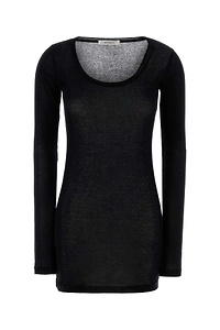 Gimaguas Black Cotton Bahamon Mini Dress