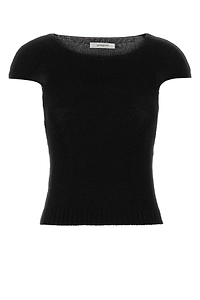 Gimaguas Black Knit Sindi Top