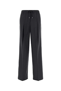 Michael By Michael Kors Graphite Wool Blend Pant