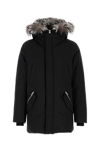 Mackage Black Nylon Blend Edward Down Jacket