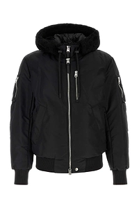 Mackage Black Nylon August Down Jacket
