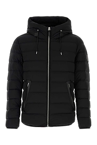 Mackage Black Stretch Nylon Jack Down Jacket