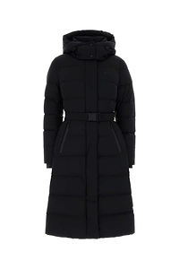 Mackage Black Stretch Nylon Coralia Down Jacket