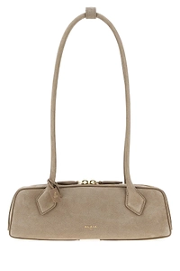 Alaia Dove Grey Nabuk Teckel Shoulder Bag