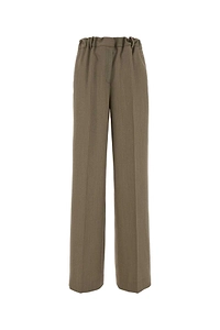 Calvin Klein Collection Cappuccino Wool Blend Fernanda Pant