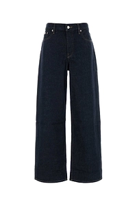 Calvin Klein Collection Denim Wide Leg Jeans