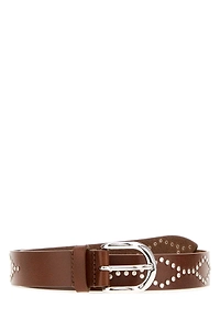 Isabel Marant Brown Leather Liliana Belt