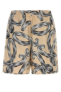 Loewe Paula's Ibiza Printed Silk Paula S Ibiza Shorts