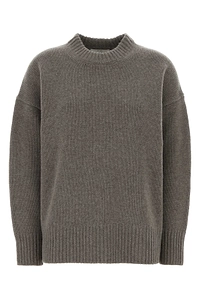 Co Grey Wool Blend Oversize Sweater