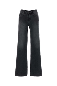 Lois Slate Stretch Denim Lorna Wide Leg Jeans