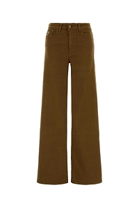 Lois Mud Stretch Cotton Palazzo Pant