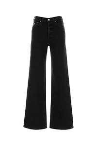 Lois Black Stretch Denim Lindsay Jeans