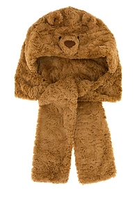 Jellycat Biscuit Eco Fur Bartholomew Bear Bundlesnug Hat