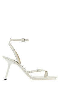 Loewe Paula's Ibiza White Leather Paula S Ibiza Petal Sandals