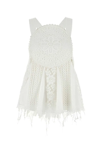 Loewe Paula's Ibiza White Cotton Paula S Ibiza Top