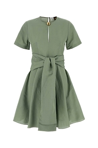Loewe Paula's Ibiza Sage Green Viscose Blend Paula S Ibiza Dress