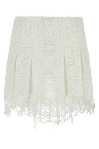 Loewe Paula's Ibiza White Lace Paula S Ibiza Shorts