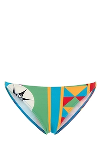 Loewe Paula's Ibiza Printed Stretch Nylon Paula S Ibiza Bikini Bottom