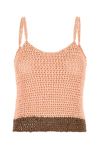 Loewe Paula's Ibiza Two Tone Crochet Paula S Ibiza Top