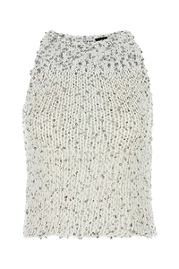 Loewe Paula's Ibiza Embellished Cotton Blend Paula S Ibiza Top