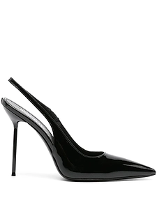 Paris Texas Lidia Patent Leather Slingback Pumps