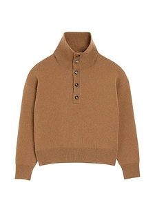 Ami Paris Wool Turtle Neck Sweater