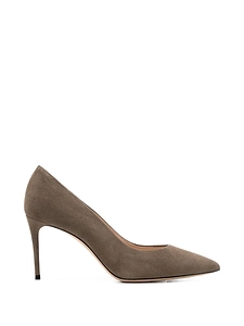 Casadei Suede Learher Pumps
