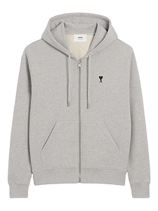 Ami Paris Ami De Coeur Cotton Hoodie