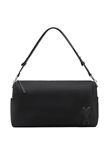 Ami Paris Marcel Nylon Large Shoulder Bag