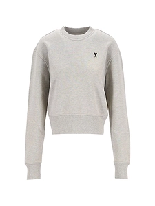 Ami Paris Ami De Coeur Cotton Sweatshirt