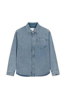 Ami Paris Ami De Coeur Denim Shirt