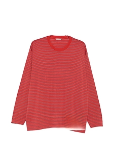 Auralee Wool Striped T Shirt