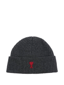 Ami Paris Ami De Coeur Wool Beanie