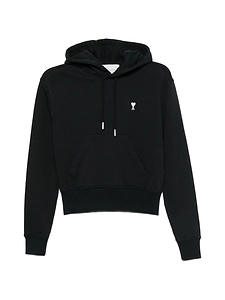 Ami Paris Ami De Coeur Cotton Hoodie