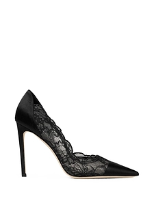 Jimmy Choo Brigitte Lace Pumps
